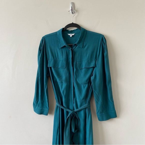 mbyM-Malinas Kaira Tied Maxi Shirt Dress - Picture 5 of 13